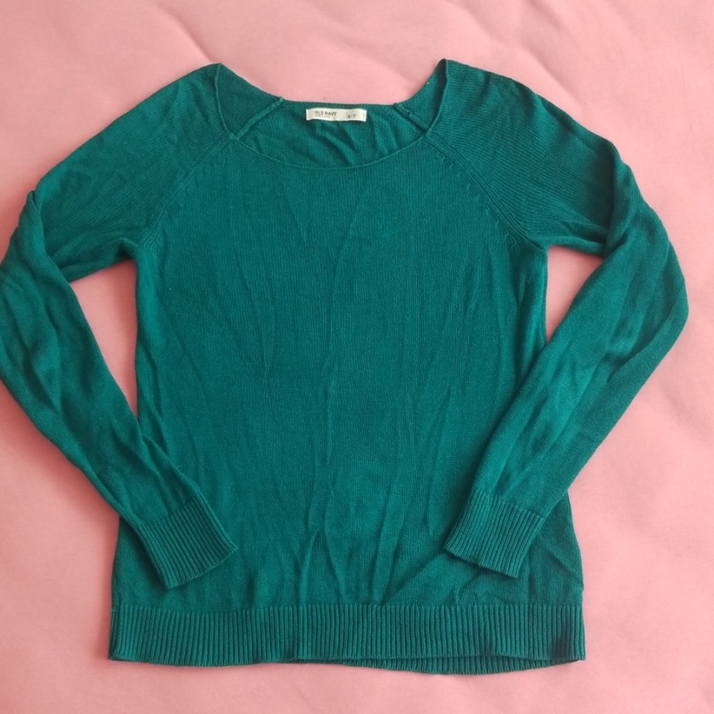 Old Navy festive green tpp size S
